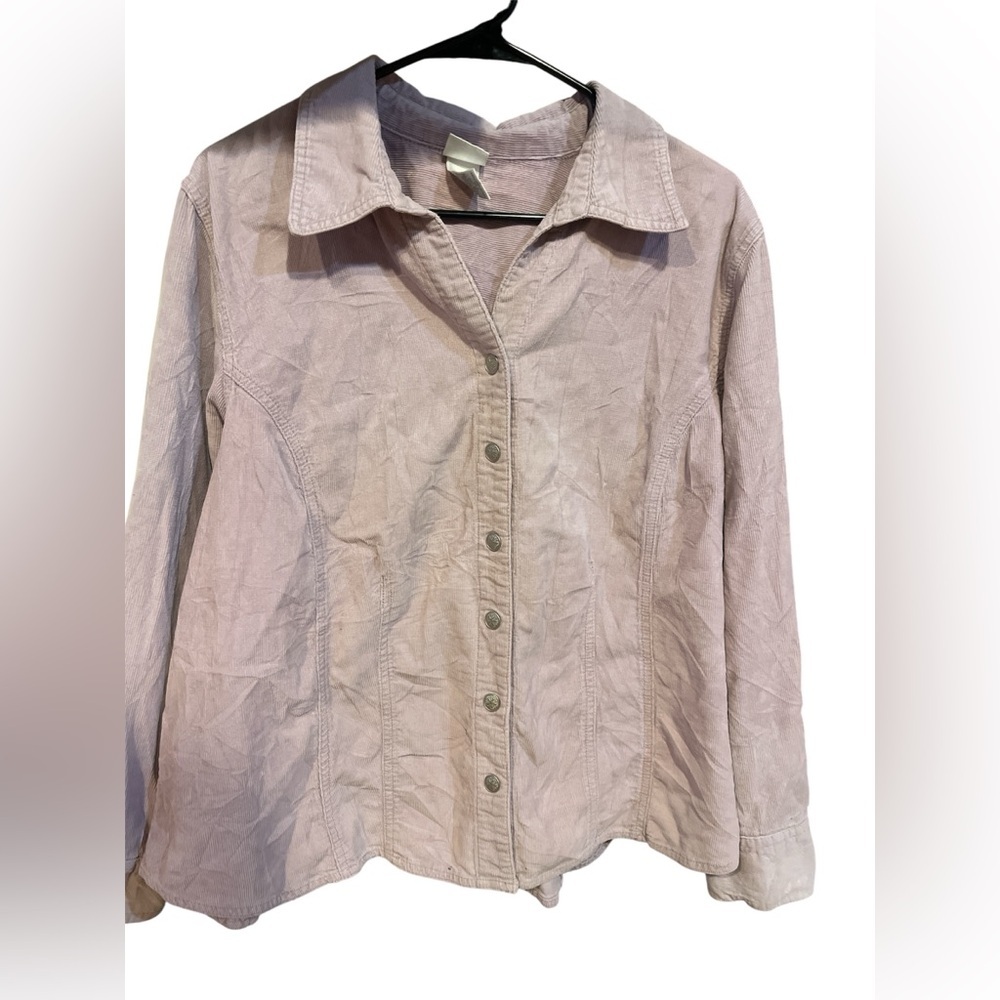 Light Pink Corduroy Jacket